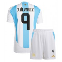 Argentina Julian Alvarez #9 Domaci Dres za djecu Copa America 2024 Kratak Rukav (+ Kratke hlače)